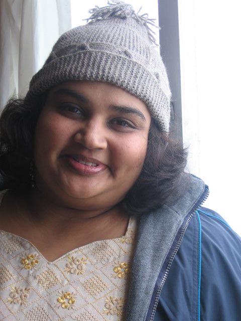 Twinkle Doshi, smiling